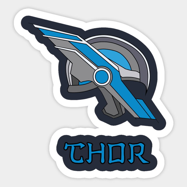 Thor Sticker by DarkCry